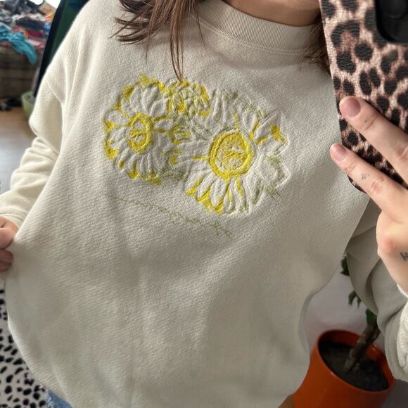 vintage white arizona embriodered crewneck - Picture 6 of 6